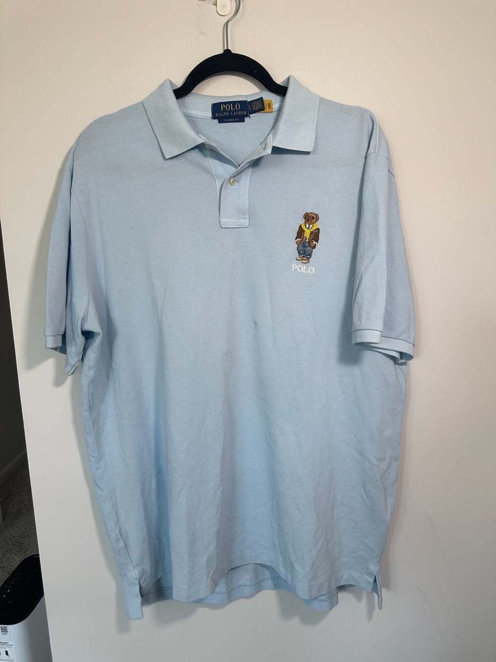 Polo Ralph Lauren Classic Fit Polo Bear Mesh Polo Shirt